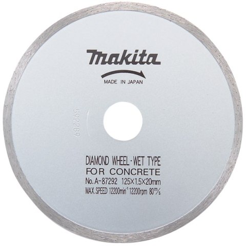 TARCZA DIAMENTOWA NA MOKRO 125 MM DO DO 4100KB, DCC500 TARCZA DIAMENTOWA NA MOKRO 125 MM DO DO 4100KB, DCC500