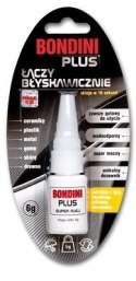 KLEJ BONDINI PLUS 6G | SZYBKOSCHNĄCY, SUPER MOCNY, DO WSZYSTKIEGO