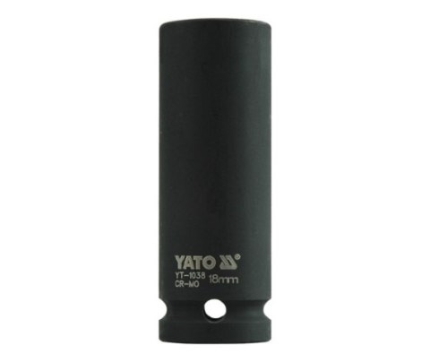 NASADKA DŁUGA UDAROWA 6-KĄTNA 1/2'' 18MM NASADKA DŁUGA UDAROWA 6-KĄTNA 1/2'' 18MM