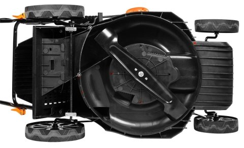 KOSIARKA 36V E+ BEZSZCZOTKOWA 380MM KOSZ 45L BEZ AKUMULATORA NEO KOSIARKA 36V E+ BEZSZCZOTKOWA 380MM KOSZ 45L BEZ AKUMULATORA NEO