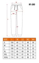 SPODNIE DRESOWE COMFORT, SZARO-CZARNE ROZMIAR XL NEO