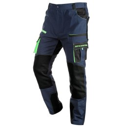 SPODNIE ROBOCZE MOTOSYNTEZA 100% BAWEŁNA RIP STOP ROZM. M NEO