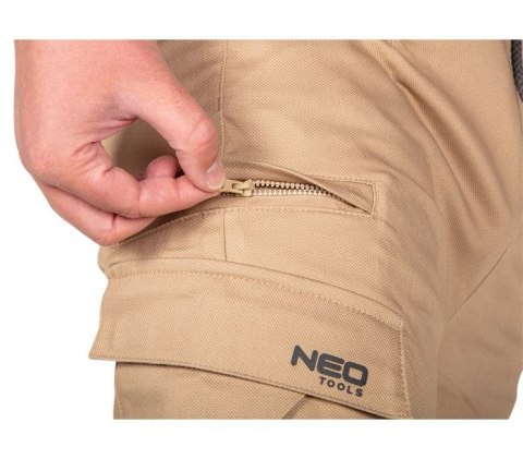 SPODNIE ROBOCZE OUTDOOR TYPU JOGGER BEŻOWE ROZMIAR L NEO SPODNIE ROBOCZE OUTDOOR TYPU JOGGER BEŻOWE ROZMIAR L NEO