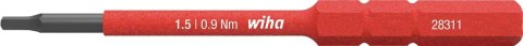 BIT, GROT SLIM ELECTRIC SZEŚCOKĄTNY 1.5*75MM WIHA BIT, GROT SLIM ELECTRIC SZEŚCOKĄTNY 1.5*75MM WIHA