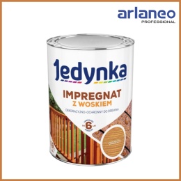 IMPREGNAT DO DREWNA Z WOSKIEM JEDYNKA ORZECH 0.9L JEDYNKA