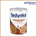 IMPREGNAT DO DREWNA Z WOSKIEM JEDYNKA ORZECH 2.5L JEDYNKA