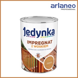 IMPREGNAT DO DREWNA Z WOSKIEM JEDYNKA ORZECH 2.5L JEDYNKA