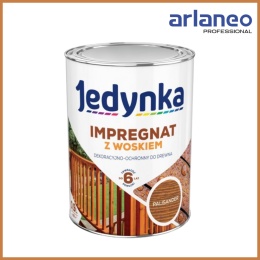 IMPREGNAT DO DREWNA Z WOSKIEM JEDYNKA PALISANDER 0.9L JEDYNKA