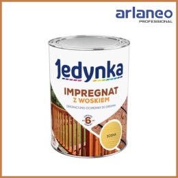 IMPREGNAT DO DREWNA Z WOSKIEM JEDYNKA SOSNA 0.9L JEDYNKA