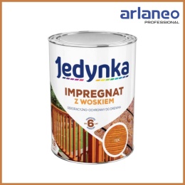 IMPREGNAT DO DREWNA Z WOSKIEM JEDYNKA TEAK 0.9L JEDYNKA