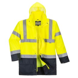 KURTKA OSTRZEGAWCZA OCIEPLANA S766YBR HI-VIS 5W1 5XL PORTWEST