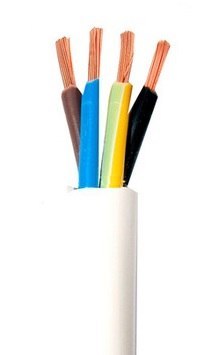 PRZEWÓD MIESZKANIOWY H03VV-F OMY 4X0,75 BIAŁY 300/300V ELPAR PRZEWÓD MIESZKANIOWY H03VV-F OMY 4X0,75 BIAŁY 300/300V ELPAR