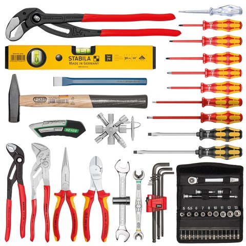 WALIZKA NARZĘDZIOWA 'VISION27' DLA MONTERÓW INSTALACJI 52 EL KNIPEX WALIZKA NARZĘDZIOWA 'VISION27' DLA MONTERÓW INSTALACJI 52 EL KNIPEX