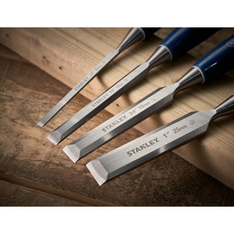 ZESTAW DŁUT PŁASKICH 4SZT. (6,12,18,25MM) STANLEY ZESTAW DŁUT PŁASKICH 4SZT. (6,12,18,25MM) STANLEY