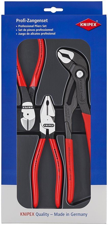 ZESTAW SZCZYPIEC POWER-PACK 3SZT. KNIPEX ZESTAW SZCZYPIEC POWER-PACK 3SZT. KNIPEX