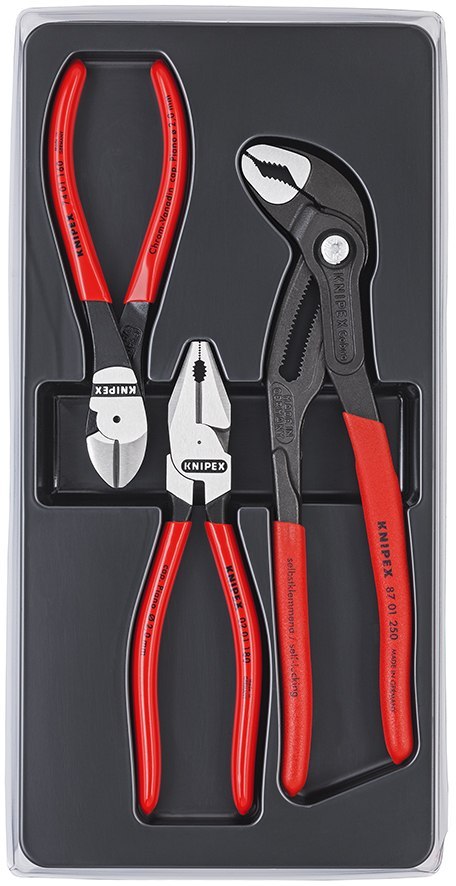 ZESTAW SZCZYPIEC POWER-PACK 3SZT. KNIPEX ZESTAW SZCZYPIEC POWER-PACK 3SZT. KNIPEX