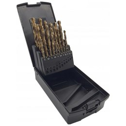 ZESTAW WIERTEŁ DIN 338 TYP N HSS-CO5 1.00-13.00MM 25CZ. UN