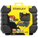 ZESTAW WIERTEŁ I BITÓW 50 SZT. STANLEY