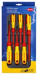 ZESTAW WKRĘTAKÓW IZOLOWANYCH 6SZT. KNIPEX