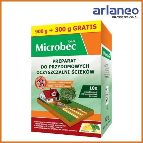 AKTYWATOR DO OCZYSZCZALNI - MICROBEC BIO 1200G BROS AKTYWATOR DO OCZYSZCZALNI - MICROBEC BIO 1200G BROS