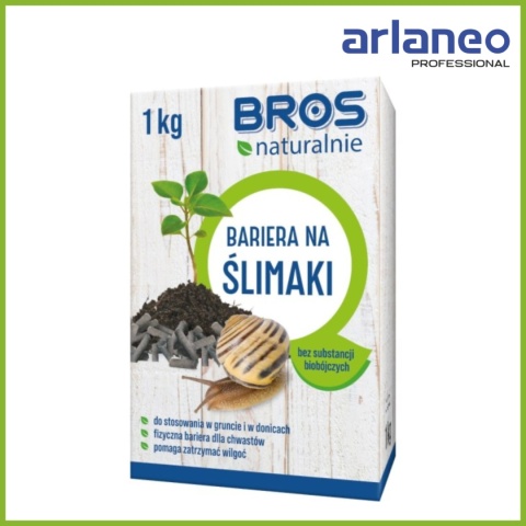 BROS NATURALNIE BARIERA NA ŚLIMAKI 1KG BROS BROS NATURALNIE BARIERA NA ŚLIMAKI 1KG BROS