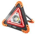LAMPA BATERYJNA + TRÓJKĄT OSTRZEGAWCZY 2 W 1 NEO