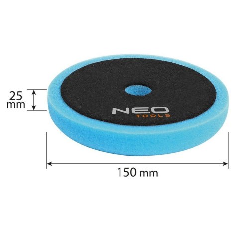 PAD POLERSKI 150*150*25MM GĄBKA BARDZO TWARDA NEO PAD POLERSKI 150*150*25MM GĄBKA BARDZO TWARDA NEO