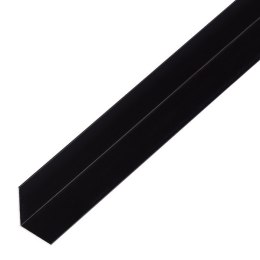 PROFIL KĄTOWY ALUMINIOWY ANODOWY CZARNY 1000X25X25X1,0 UN