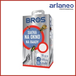 SIATKA PRZECIW OWADOM 130X150 - BIAŁA BROS