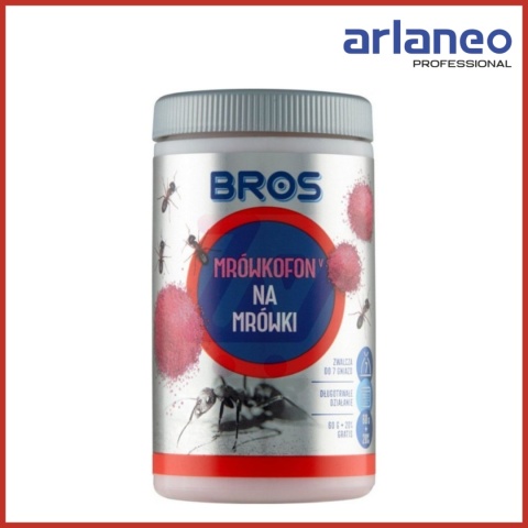 ŚRODEK NA MRÓWKI - MRÓWKOFON 60G + 20% GRATIS. BROS ŚRODEK NA MRÓWKI - MRÓWKOFON 60G + 20% GRATIS. BROS