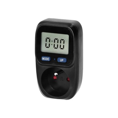 WATOMIERZ, KALKULATOR ENERGII Z WYŚWIETLACZEM LCD, CZARNY ORNO WATOMIERZ, KALKULATOR ENERGII Z WYŚWIETLACZEM LCD, CZARNY ORNO