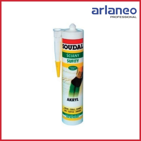AKRYL SOUDAL BIAŁY 280ML AKRYL SOUDAL BIAŁY 280ML