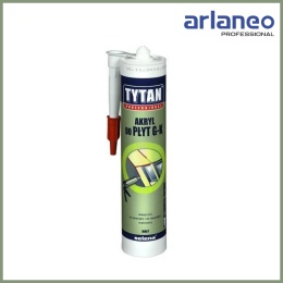 Akryl TYTAN 280ml Biały | Do płyt g-k | Elastyczny uszczelniacz malowalny | Do wnętrz i na zewnątrz