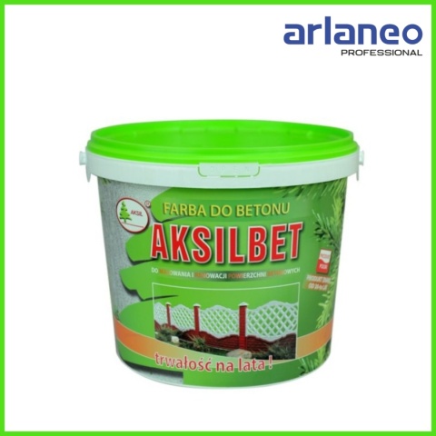 AKSILBET FARBA DO BETONU BIAŁA 5.0L AKSILBET AKSILBET FARBA DO BETONU BIAŁA 5.0L AKSILBET