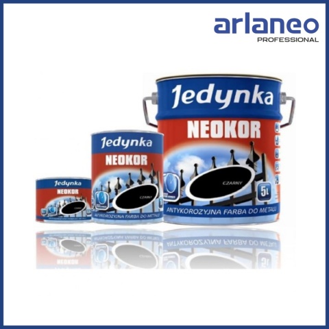 ANTYKOROZYJNA FARBA PODKŁADOWA JEDYNKA NEOKOR 1L ALUMINIOWA | METAL + OCHRONA ANTYKOROZYJNA FARBA PODKŁADOWA JEDYNKA NEOKOR 1L ALUMINIOWA | METAL + OCHRONA