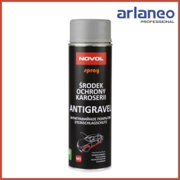 Baranek Gravit 600 Spray szary 500 ml Novol | elastyczna powłoka, trwały