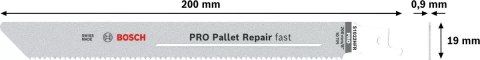 BRZESZCZOT PRO PALLET REPAIR S1022HFR 0.9*19*200MM 100 SZT. BOSCH BRZESZCZOT PRO PALLET REPAIR S1022HFR 0.9*19*200MM 100 SZT. BOSCH