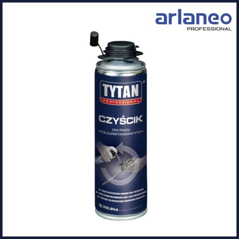 CZYŚCIK DO PIANKI 500ML TYTAN CZYŚCIK DO PIANKI 500ML TYTAN