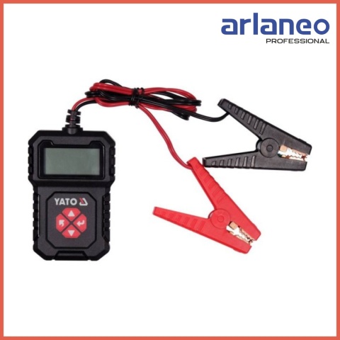 ELEKTRONICZNY TESTER AKUMULATORÓW 12V YATO ELEKTRONICZNY TESTER AKUMULATORÓW 12V YATO