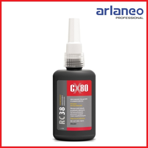 KLEJ DO MONTAŻU ŁOŻYSK I PIERŚCIENI ZIELONY 50ML CX-80 KLEJ DO MONTAŻU ŁOŻYSK I PIERŚCIENI ZIELONY 50ML CX-80