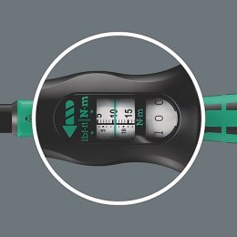 KLUCZ DYNAMOMETRYCZNY CLICK-TORQUE A5 ,1/4'X 2.5-25 NM WERA