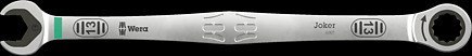 KLUCZ PŁASKO-OCZKOWY Z GRZECHOTKĄ JOKER DŁUGI 19*334MM WERA