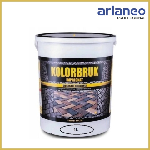 KOLORBRUK IMPREGNAT KOLORYZUJACY DO KOSTKI BRUK. CZERWONY 1L AKSILBET KOLORBRUK IMPREGNAT KOLORYZUJACY DO KOSTKI BRUK. CZERWONY 1L AKSILBET