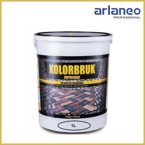 KOLORBRUK IMPREGNAT KOLORYZUJACY DO KOSTKI BRUK. ŻÓŁTY 1L AKSILBET KOLORBRUK IMPREGNAT KOLORYZUJACY DO KOSTKI BRUK. ŻÓŁTY 1L AKSILBET