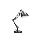 LAMPA BIURKOWA DIAN 60W E27 STAL, CZARNA VIRONE