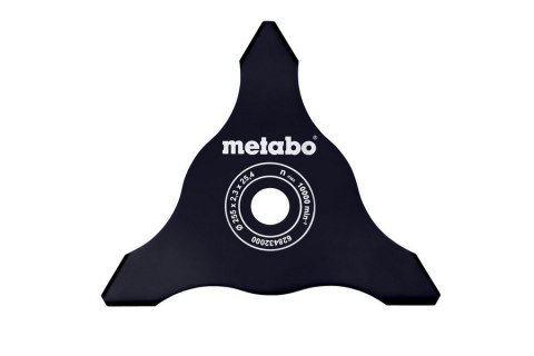 NÓŻ DO KOSY TRZY RAMIONA 255*2.3*25.4MM METABO