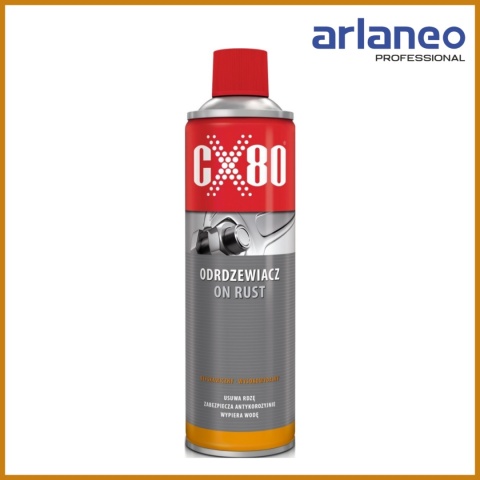 ODRDZEWIACZ ON RUST SPRAY 500ML CX-80 ODRDZEWIACZ ON RUST SPRAY 500ML CX-80
