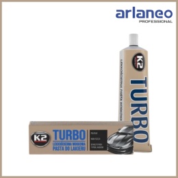 Pasta lekkościerna Turbo Tempo K2 – pasta do pielęgnacji lakieru samochodowego, 1 opakowanie
