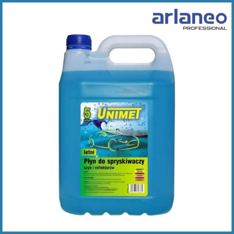 PŁYN DO SPRYSKIWACZY LETNI 5L | UNIMET