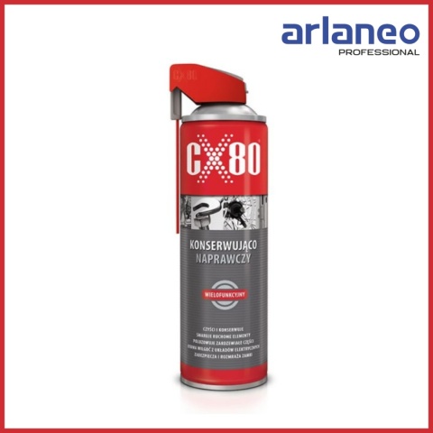 PŁYN KONSERWUJĄCO NAPRAWCZY DUO SPRAY 500ML CX-80 PŁYN KONSERWUJĄCO NAPRAWCZY DUO SPRAY 500ML CX-80